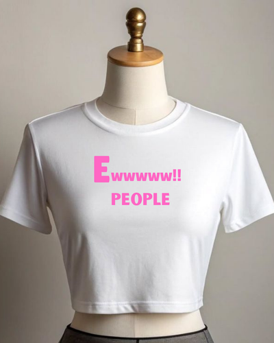 Ewww - Ripper Round Neck Crop Baby Tee