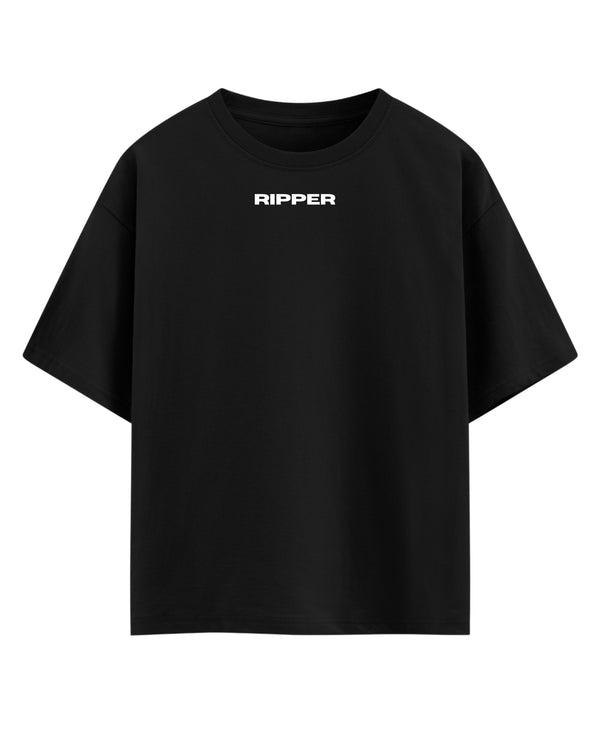Future x Metro" Black Oversized T-Shirt