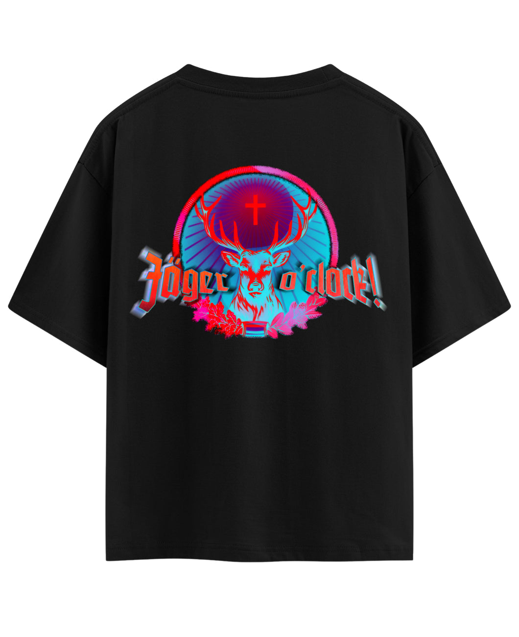 Jäger - Black Over-Sized t shirt