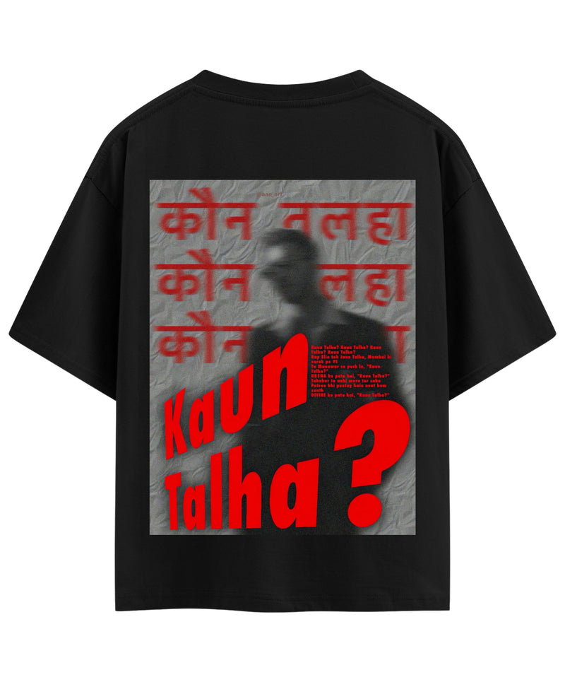 Talha Anjum Kaun Talha Oversized T-Shirt