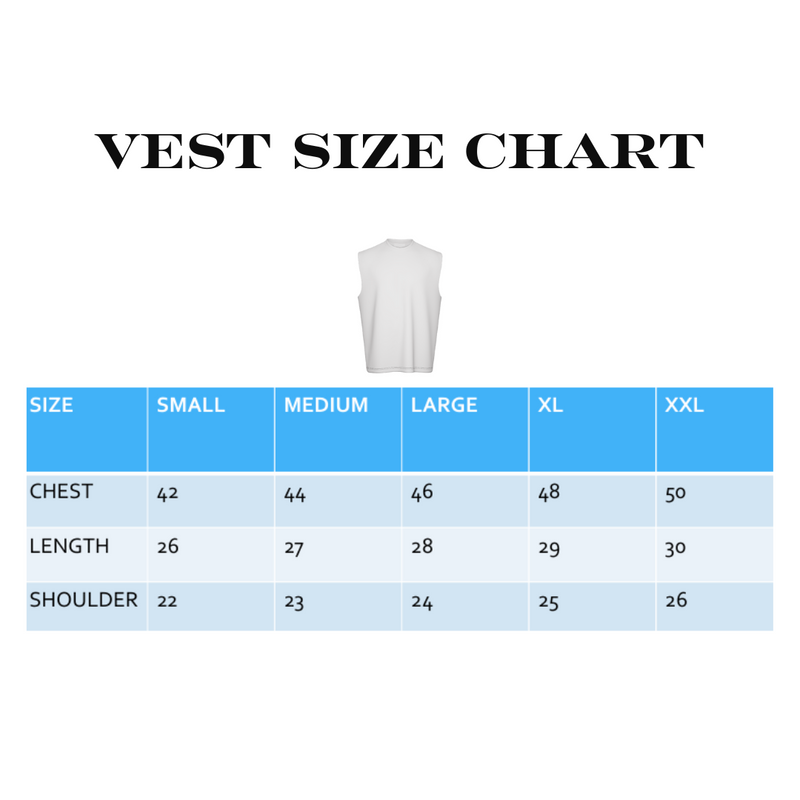 Venomous Vice – White Sleeveless Vest