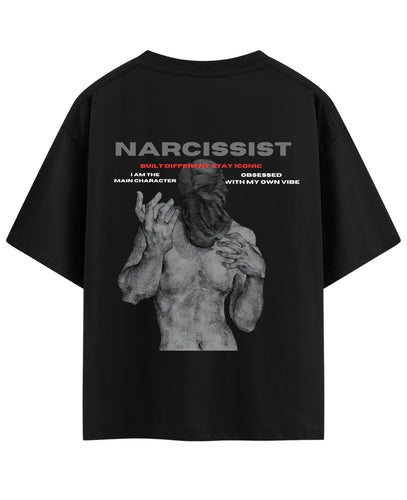 Black Oversized T-shirt Back Design